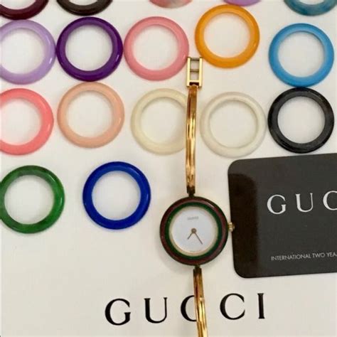 bezel watch gucci|gucci watch bezel only.